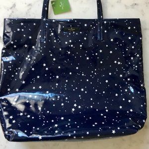 kate spade "NIGHT SKY" Bon Shopper NWT
